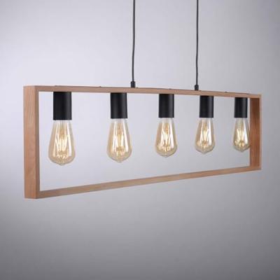 Just Light Landelijke hanglampFranky 5-lichts - 15653-18