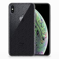 Apple iPhone Xs Max TPU bumper Stripes Dots - thumbnail