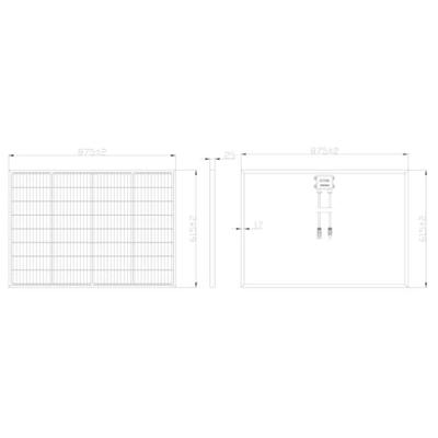 Sygonix Monokristallijn zonnepaneel 100 W 18.62 V
