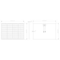 Sygonix Monokristallijn zonnepaneel 100 W 18.62 V - thumbnail