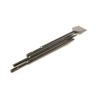 Hikoki Accessoires 3-delige SDS plus Proline beitelset: Punt, Vlak en Spadebeitel (751589) - 751589