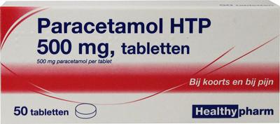Healthypharm Paracetamol 500mg Tabletten 50st