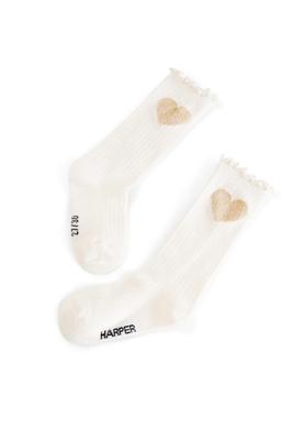 Someone zomer kniekousen meisjes - donker ecru-Harper-Sg-81-D