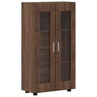 Dressoir met plank Bruin Eiken 55,5 x 29 x 100 cm Bewerkt hout - thumbnail