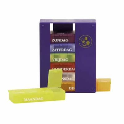 Pillenbox 1 week - 4 vaks | Able2