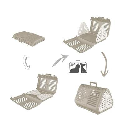 Rotho Toby Huisdieren Drager Antraciet Rotho Toby Huisdieren Drager Antraciet