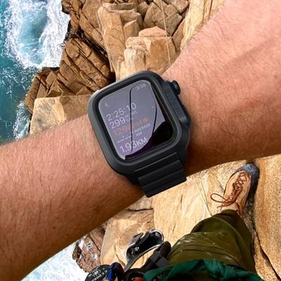 Catalyst Total Protection Case Apple Watch 45mm (Series 7 / 8 / 9) Stealth Black