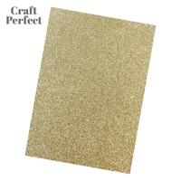 Craft Perfect By Tonic Studios Craft perfect • glitter a4 5 vellen 250g welsh gold - thumbnail
