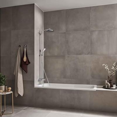 Hansgrohe Crometta s 240 1jet showerpipe met badthermostaat chroom 27320000 - thumbnail