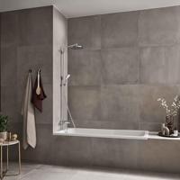 Hansgrohe Crometta s 240 1jet showerpipe met badthermostaat chroom 27320000 - thumbnail