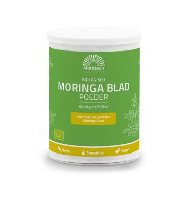 Mattisson HealthStyle Biologische Moringa Blad Poeder