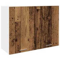 11-delige Keukenkastenset Lyon bewerkt hout oud houtkleurig - thumbnail