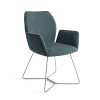 Jesper Home Misaki eetkamerstoel Merry Mermaid beehive steel - thumbnail