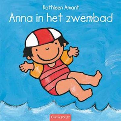Anna in het zwembad
