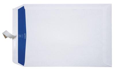 Gallery enveloppen ft 230 x 310 mm, stripsluiting, binnenzijde blauw, doos van 250 stuks Gallery enveloppen ft 230 x 310 mm, stripsluiting, binnenzijde blauw, doos van 250 stuks