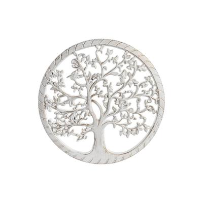 Wanddecoratie DKD Home Decor Wit Gouden Zilverkleurig 40 x 1,5 x 40 cm Wanddecoratie DKD Home Decor Wit Gouden Zilverkleurig 40 x 1,5 x 40 cm