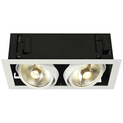 SLV KADUX 115551 LED-railspot GU10 75 W Wit SLV KADUX 115551 LED-railspot GU10 75 W Wit