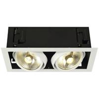 SLV KADUX 115551 LED-railspot GU10 75 W Wit - thumbnail