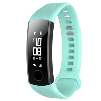 Silicone polsbandje voor vervanging voor Huawei Honor Band 3 (mintgroen)