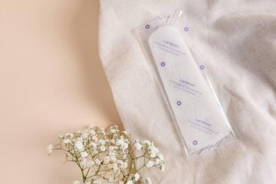 Verzachtende post-bevalling frisheidspads LANSINOH doorzichtig