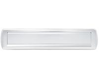 AXA Brievenbus Briefplaat Curve Plus Aluminium Naturel 340 x 74 mm - thumbnail