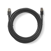 Cat 6 F/UTP-netwerkkabel | RJ45 (8P8C) male - RJ45 (8P8C) male | 10 m | Antraciet - thumbnail