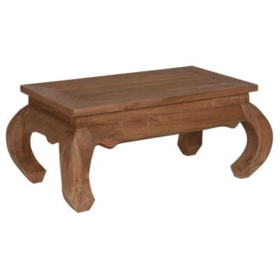 Hoofdtafel Home ESPRIT Teakhout 60 x 100 x 42 cm Hoofdtafel Home ESPRIT Teakhout 60 x 100 x 42 cm