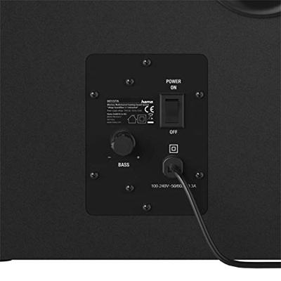 Hama uRage SoundZbar 2.1 Unleashed 2.1 kanalen 100 W Zwart, Grijs Hama uRage SoundZbar 2.1 Unleashed 2.1 kanalen 100 W Zwart, Grijs