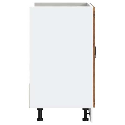 Spoelbakonderkast Kalmar 80x46x81,5 cm bewerkt hout oud hout