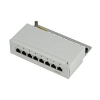 LogiLink NP0016A patch paneel, 8 poorten - thumbnail