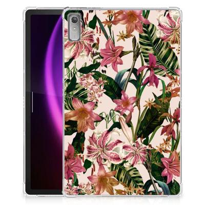 Lenovo Tab P11 Gen 2 | Siliconen hoesje | Flowers