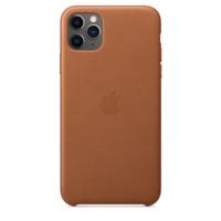 Apple leather case iPhone 11 Pro Max Saddle Brown - thumbnail