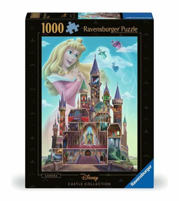 Ravensburger Legpuzzel disney castles aurora, 1000st.