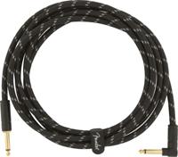 Fender Instrumentkabel Deluxe Black Tweed, Jack-Jack Haaks, 3m - thumbnail