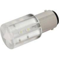 CML Innovative Technologies 1856123W LED-signaallamp Koud-wit BA15d 230 V/AC 380 mcd - thumbnail