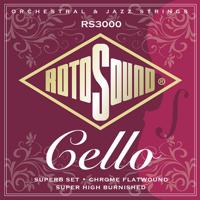Rotosound RS3000 flatwound snarenset voor cello - thumbnail