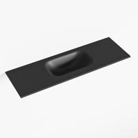 MONDIAZ EDEN Urban solid surface inleg wastafel voor toiletmeubel 70cm. Positie wasbak midden - thumbnail