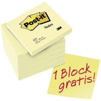 Post-it Plaknotitie 7100199885 76 mm x 76 mm Geel 600 vellen - thumbnail