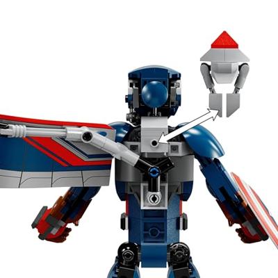LEGO marvel 76296 captain america bouwfiguur - thumbnail