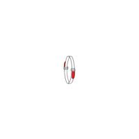 FASTECH® 688-330KC Klittenband Met riem Haak- en lusdeel (l x b) 300 mm x 25 mm Zwart, Rood 2 stuk(s) - thumbnail