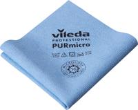 Vileda microvezeldoek Purmicro Active, pak van 5 stuks, blauw - thumbnail