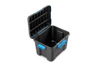 KIS 237440 Opbergbox Scubba Stapelbaar (b x h x d) 495 x 340 x 390 mm Grijs-blauw, Zwart 1 stuk(s) - thumbnail