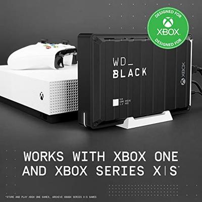 WD Black D10 Game Drive for Xbox One 12 TB Externe harde schijf (3,5 inch) USB-A 3.2 Gen 1 Zwart WDBA5E0120HBK-EESN WD Black D10 Game Drive for Xbox One 12 TB Externe harde schijf (3,5 inch) USB-A 3.2 Gen 1 Zwart WDBA5E0120HBK-EESN