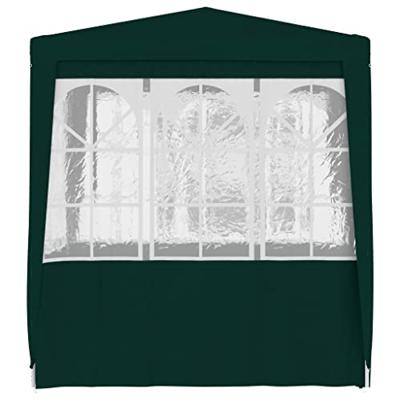 Partytent met zijwanden professioneel 90 g/m 2x2 m groen - thumbnail