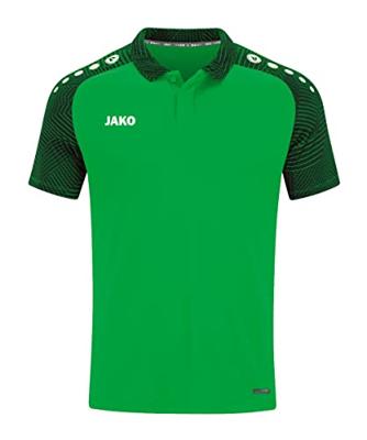 JAKO 6322 Polo Performance - Zachtgroen/Zwart - XL