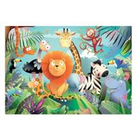 2 Puzzels - SENTOSFEER - 24 stukjes - Wilde dieren - Observatie - Geheugen - Logica - Vanaf 3 jaar - thumbnail