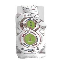 Beddinghouse Kids Race Track Multi Katoen 140x200/220 - thumbnail