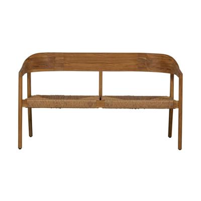 Exotan Bankje Chena - Wicker|Teak - Naturel - 73x131x74