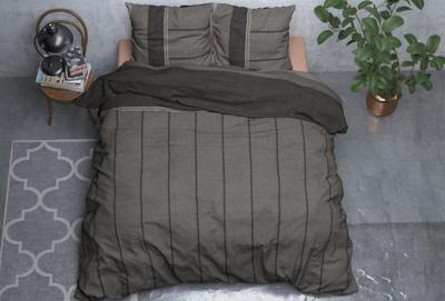 Sleeptime Flanel Kees Taupe 200 x 200/220 cm