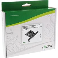 InLine Interface Card USB 3.2 Gen.2x2. 1x USB-C PCIe x4 - thumbnail